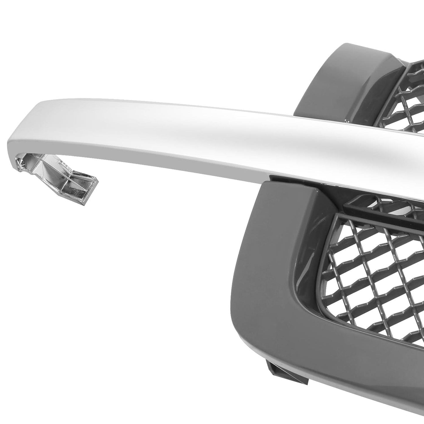 2003-2005 Chevrolet Silverado OE Style Front Grille Gray w/ Chrome