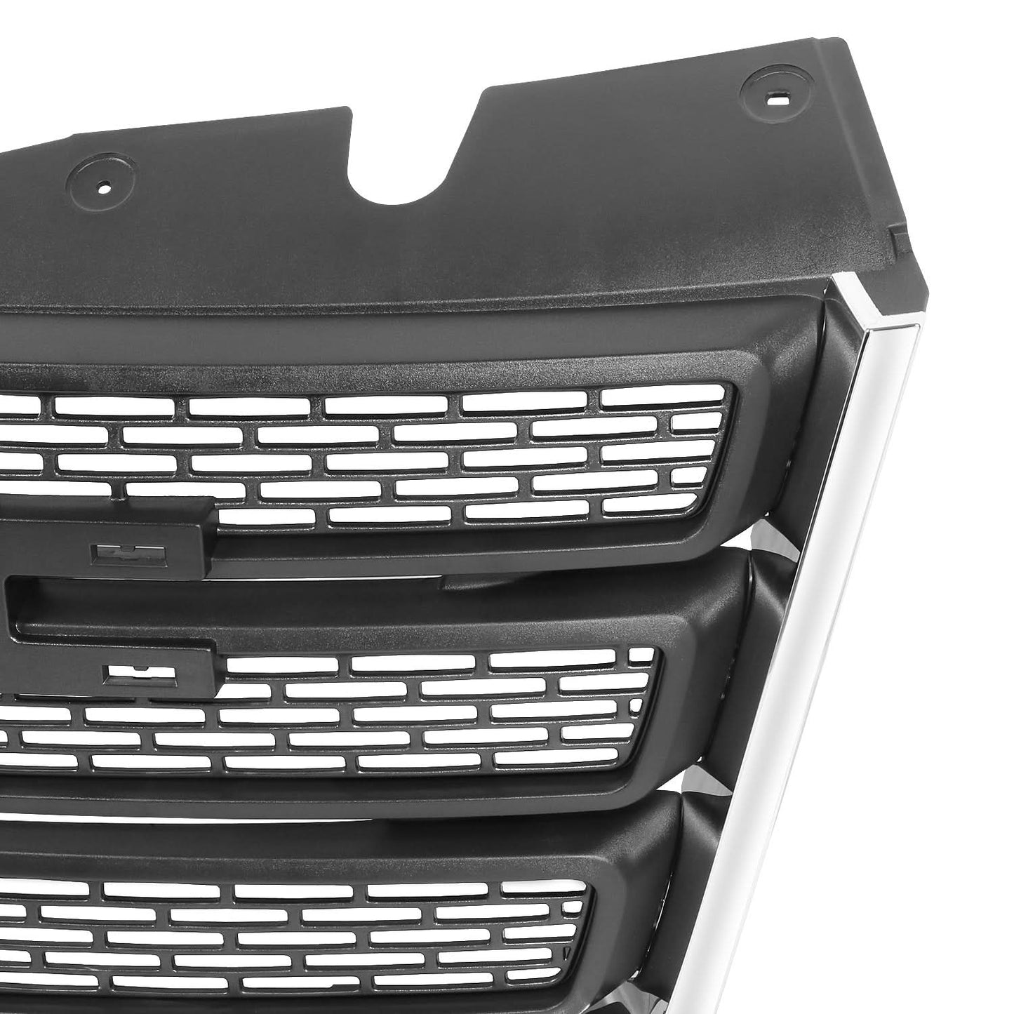 2010-2017 GMC Terrain SLE Front Grille Assembly Matte Black Chrome