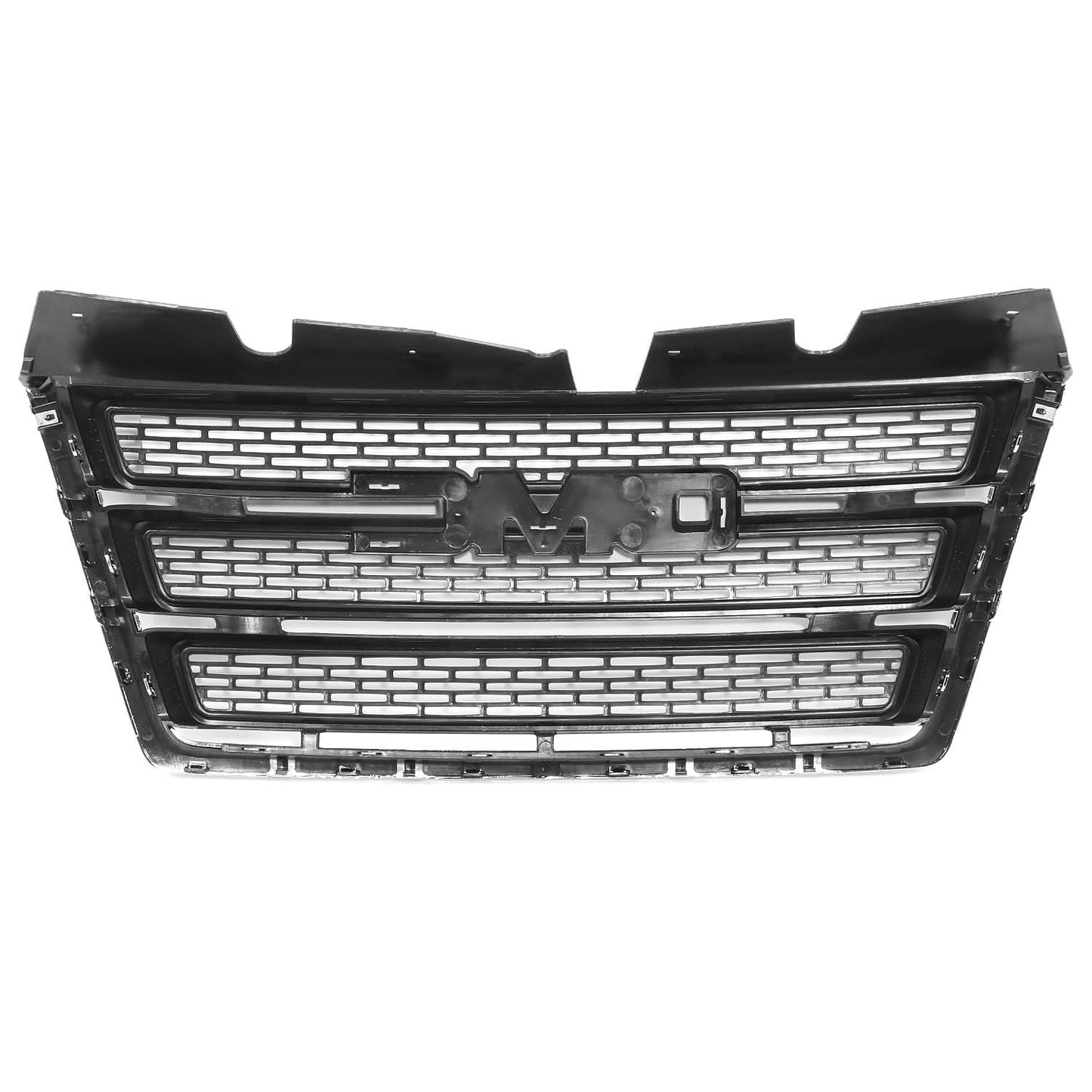 2010-2017 GMC Terrain SLE Front Grille Assembly Matte Black Chrome