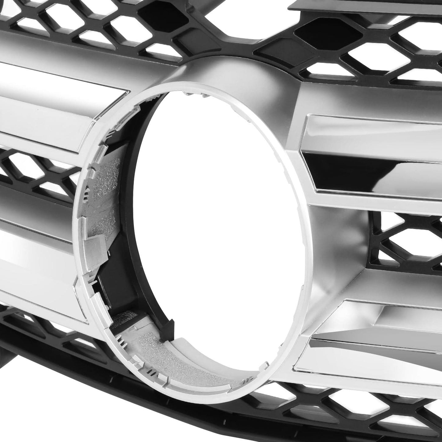 2007-2012 Mercedes GL-Class Chrome/Black Front Grille Assembly