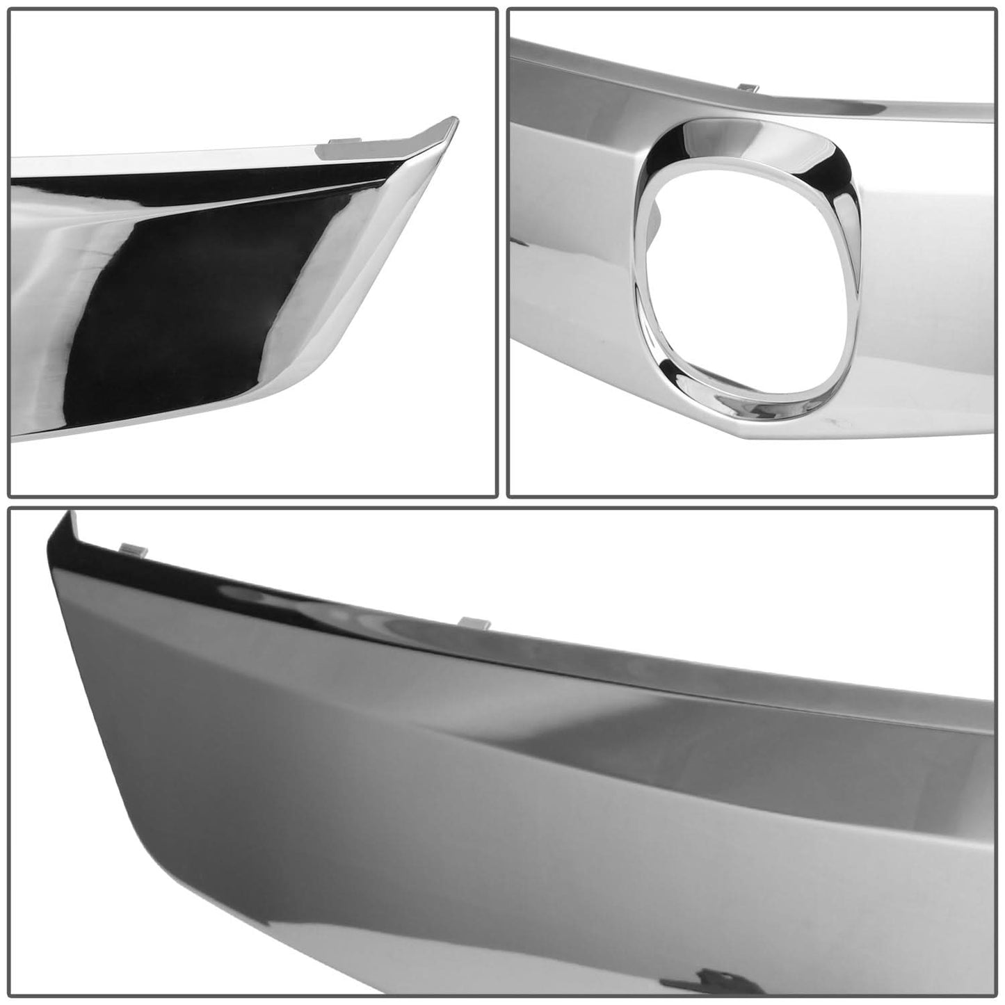 2009+ Acura TSX Upper Grille Trim Molding Chrome