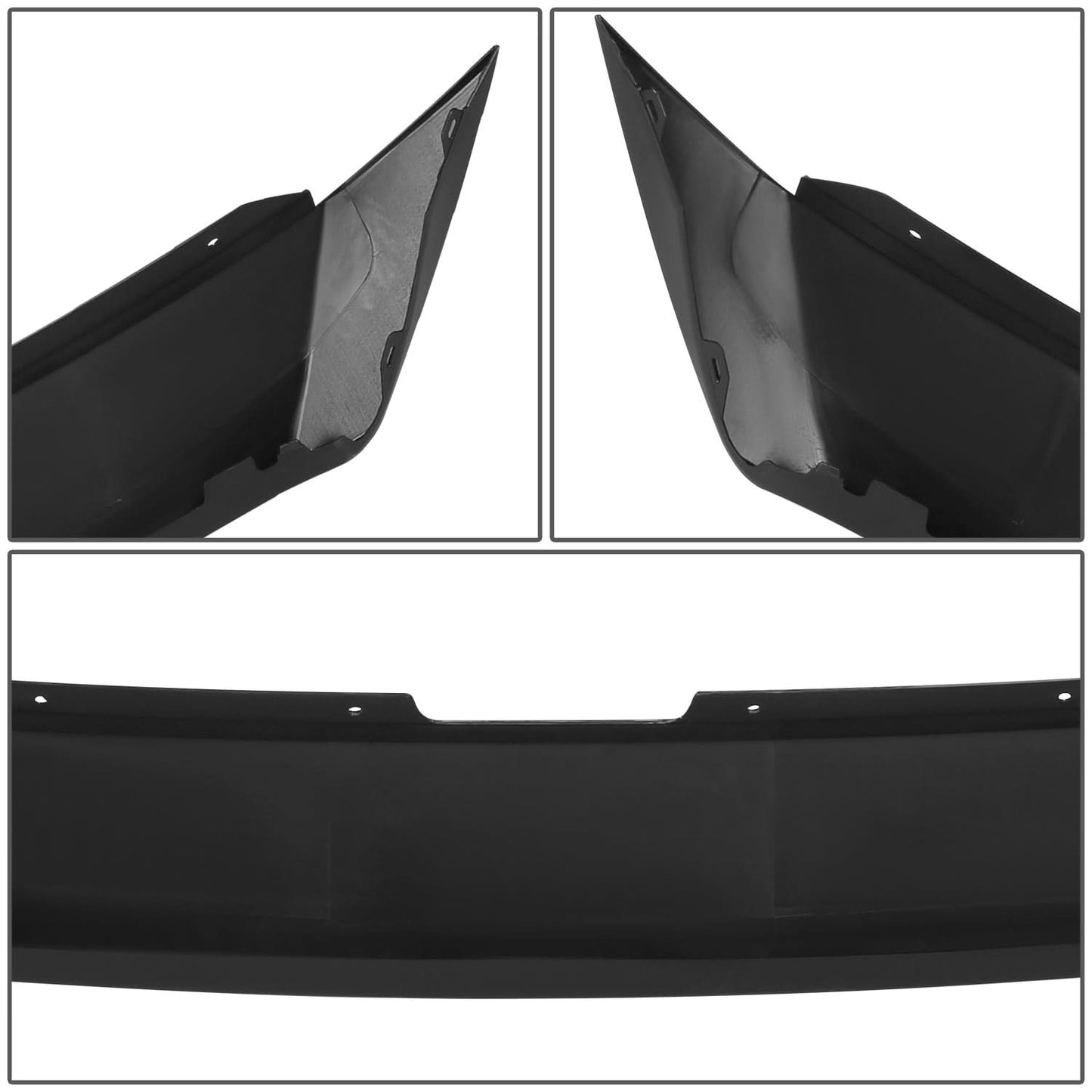 2017+ Mazda 3 Front Grille Filler Upper Panel Trim Molding - Matte Black