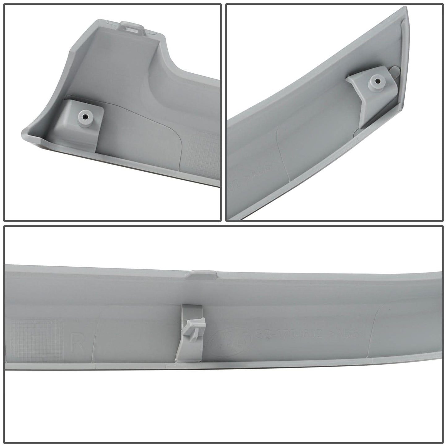 2012+ Subaru Impreza Grille Trim Molding Silver RH