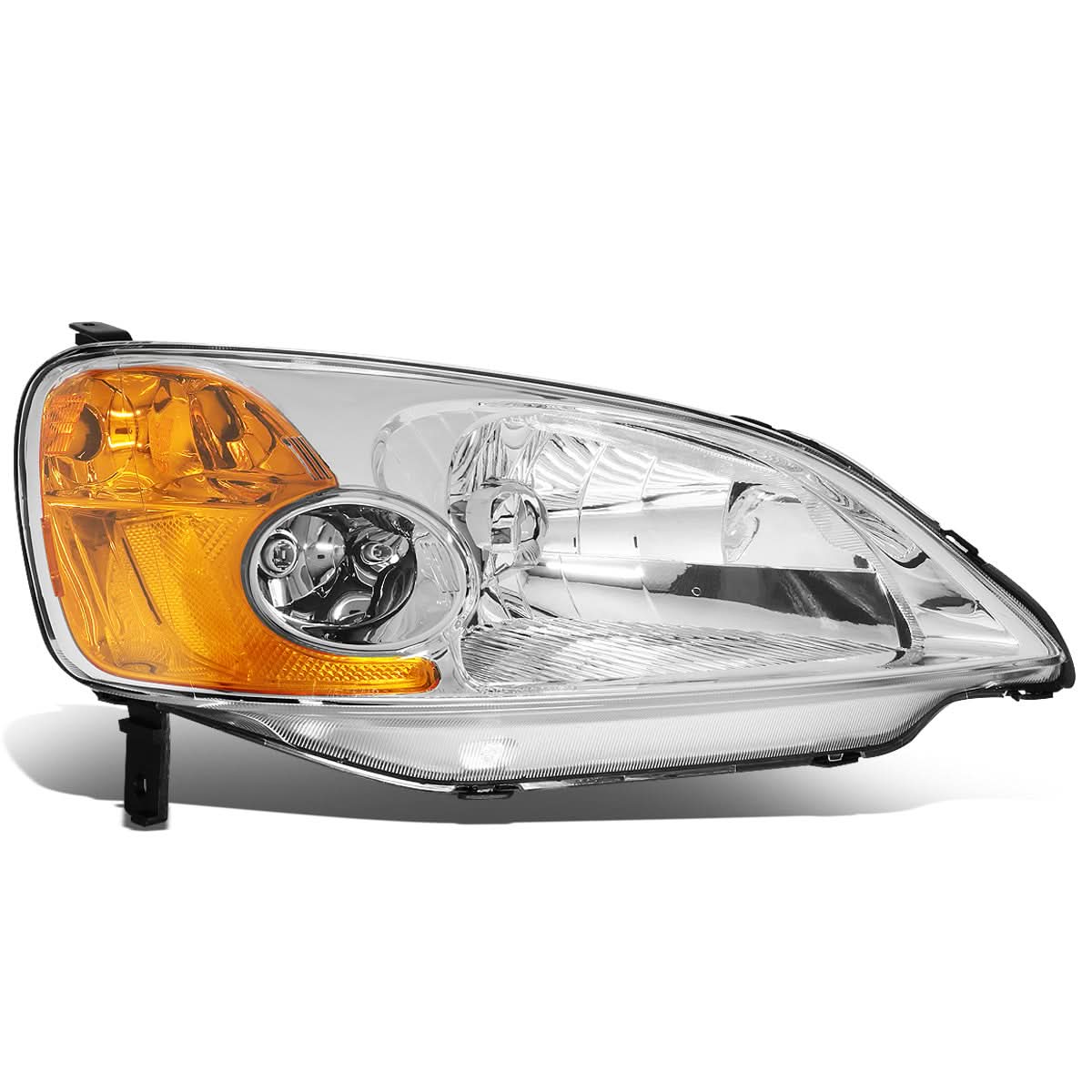 2001-2003 Honda Civic OE Style Right Headlight - H4 Bulb Type