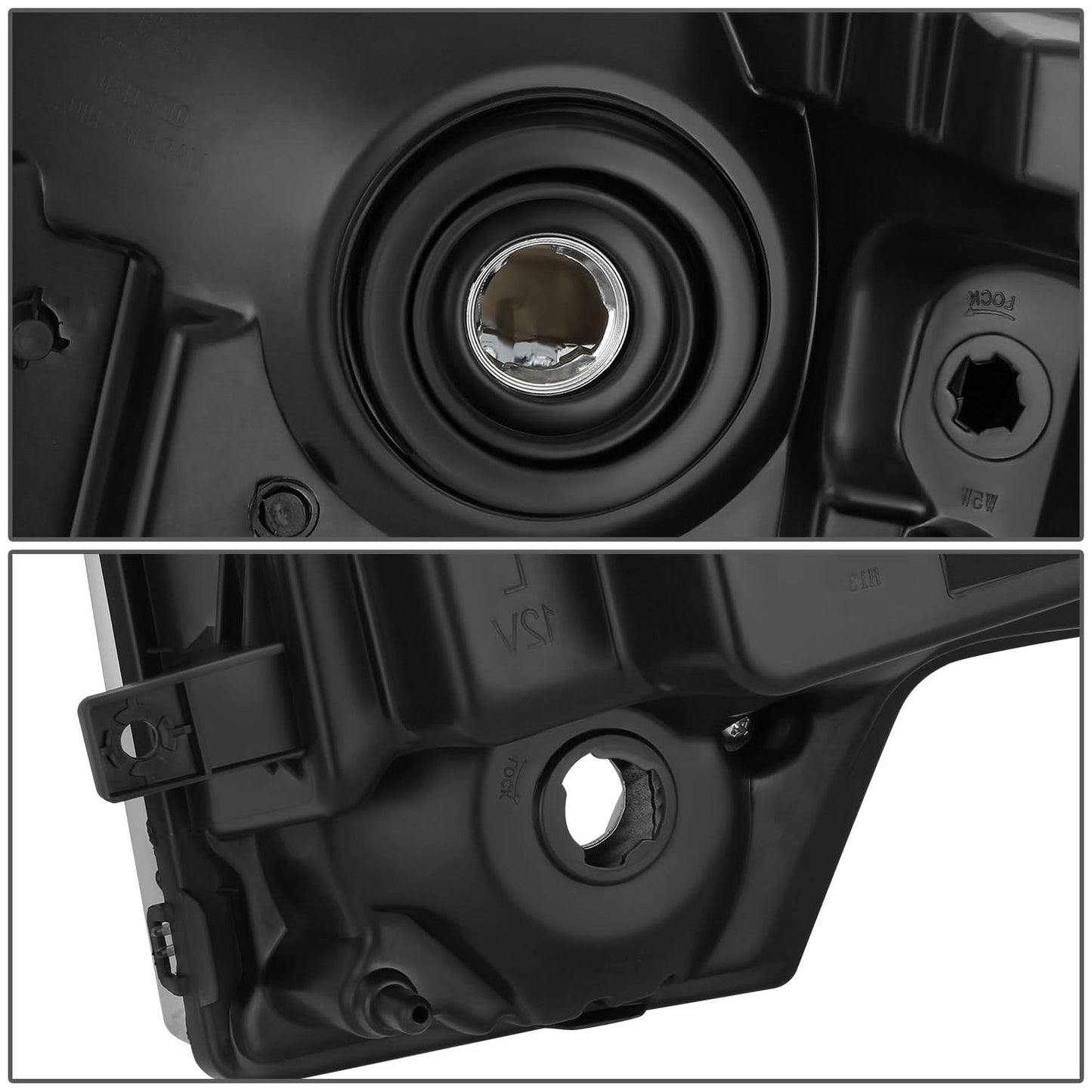2010-2014 Ford F-150 OE Style Right Headlight - Black Housing