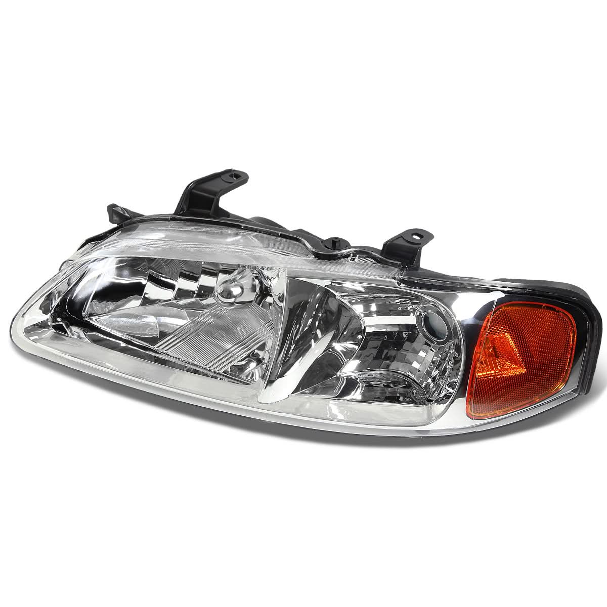 2000-2003 Nissan Sentra OE Style Left Headlight - Chrome Housing