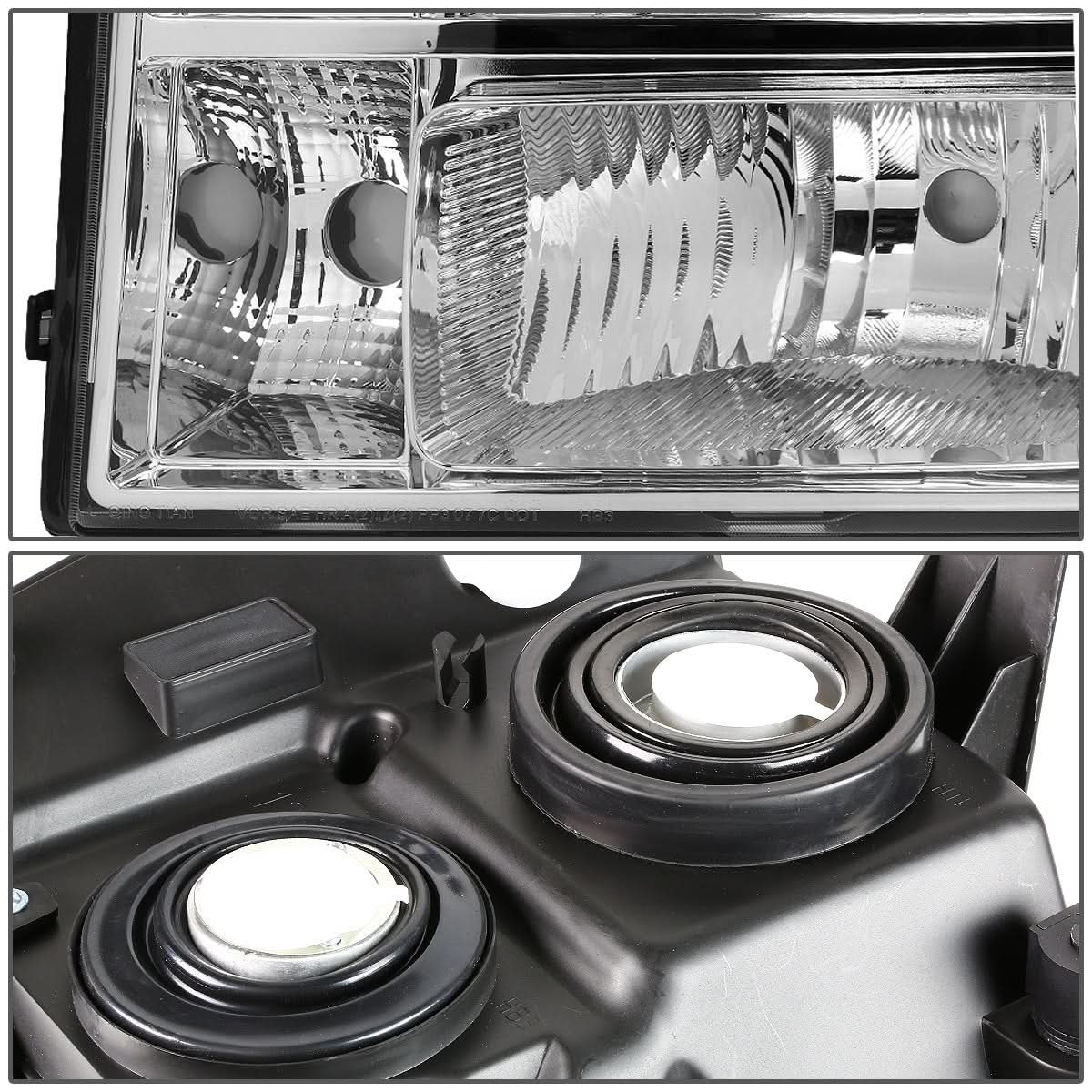 07-14 GMC Sierra OE Style Headlights Left Side H11/9005 Bulbs