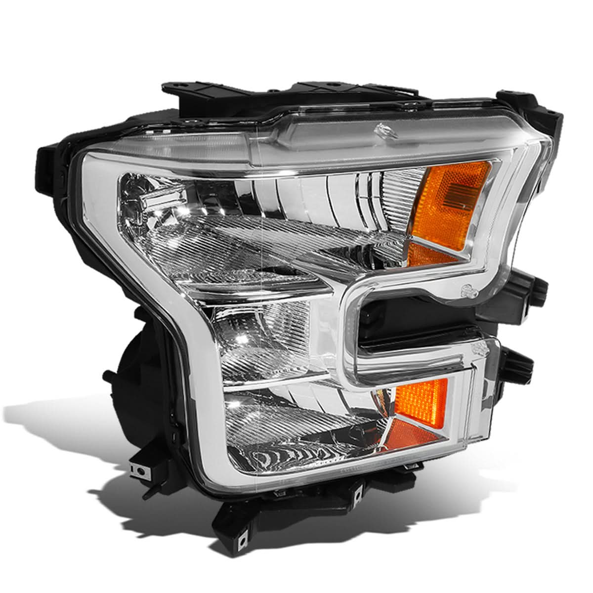 2015-2017 Ford F-150 OE Style Right Headlight - Chrome Housing