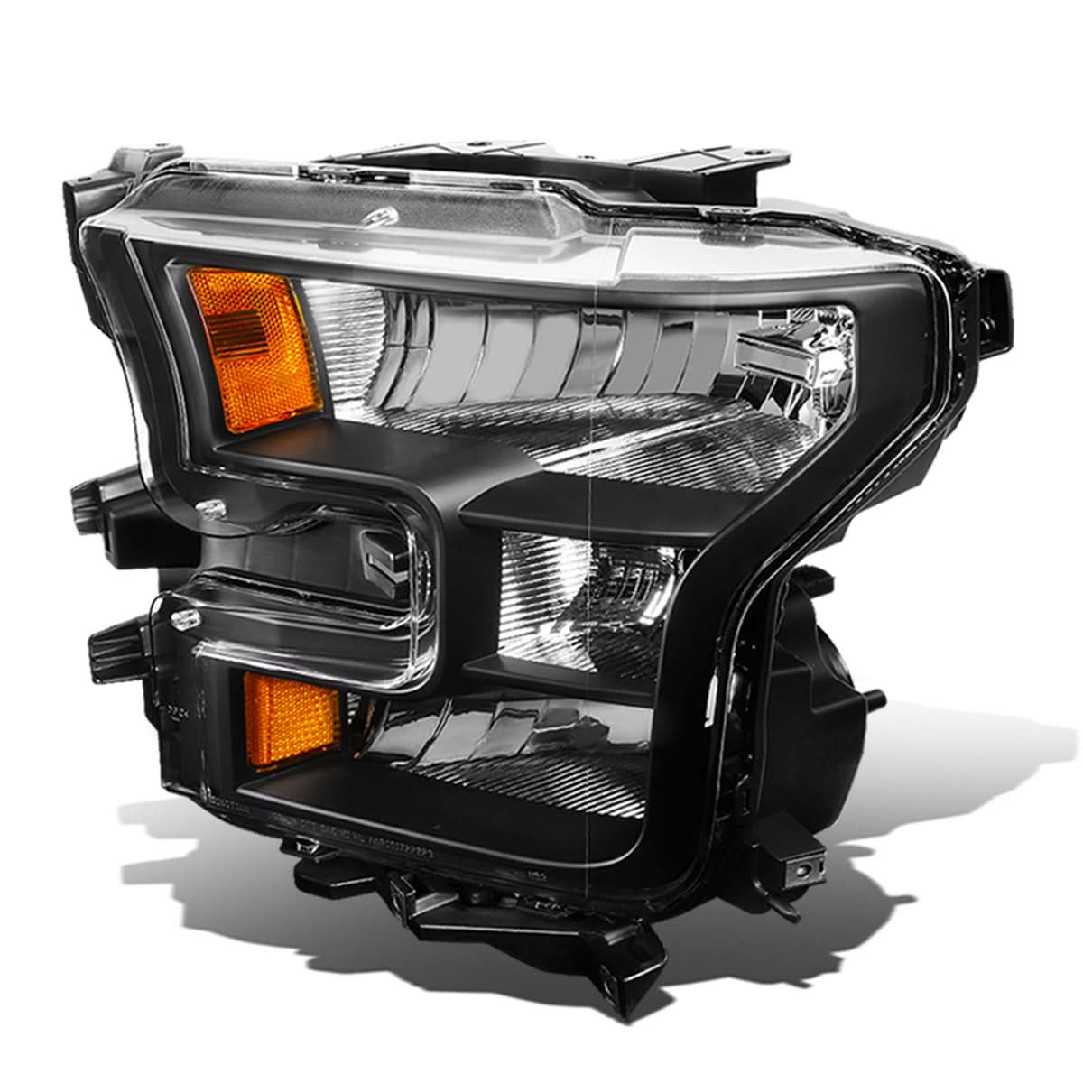 2015-2017 Ford F-150 OE Style Left Headlight Black Housing