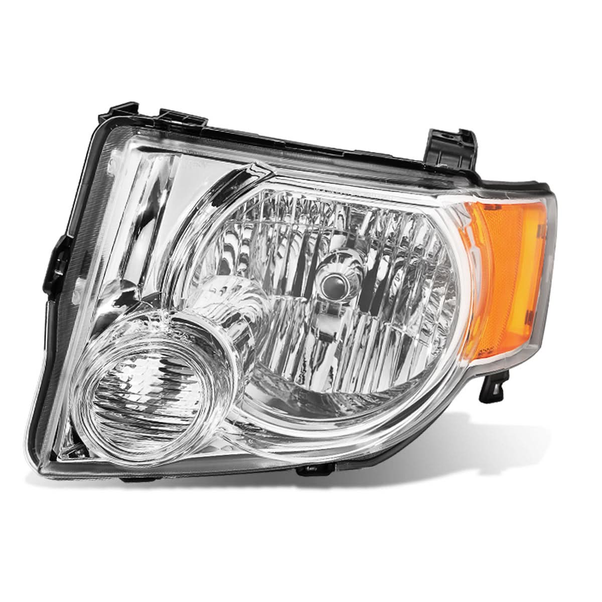 2008-2012 Ford Escape OE Style Headlights - Chrome Housing Left