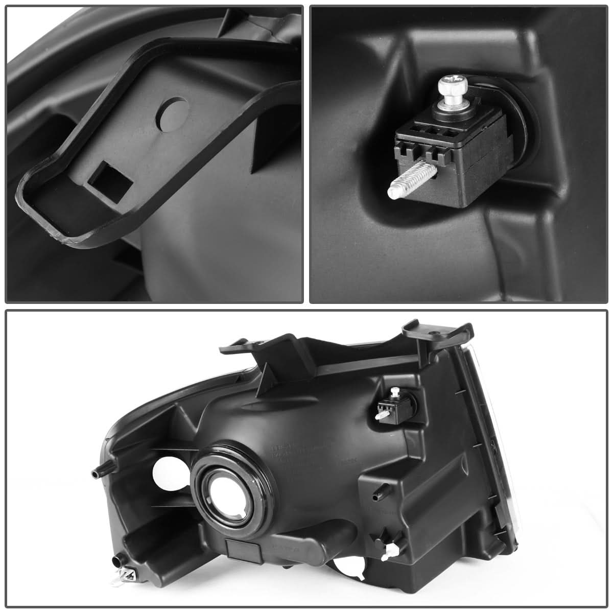 2007-2014 Ford Expedition OE Style Left Headlight Chrome Housing