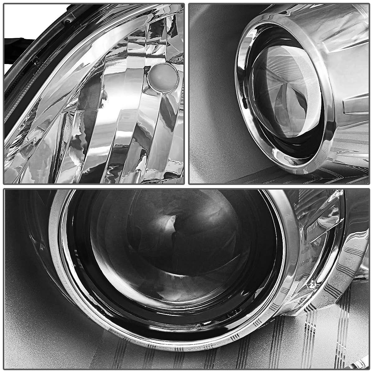 2011-2020 Toyota Sienna OE Style Left Headlight - Chrome Housing