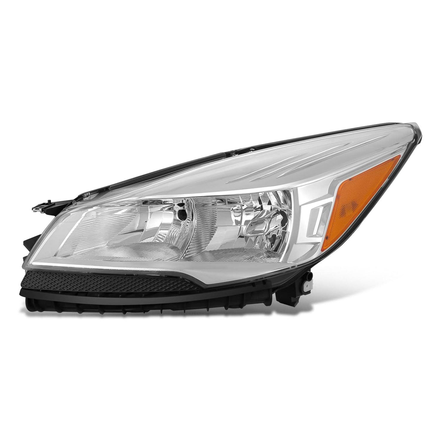 2013-2016 Ford Escape OE Style Headlights Chrome Housing Left Side