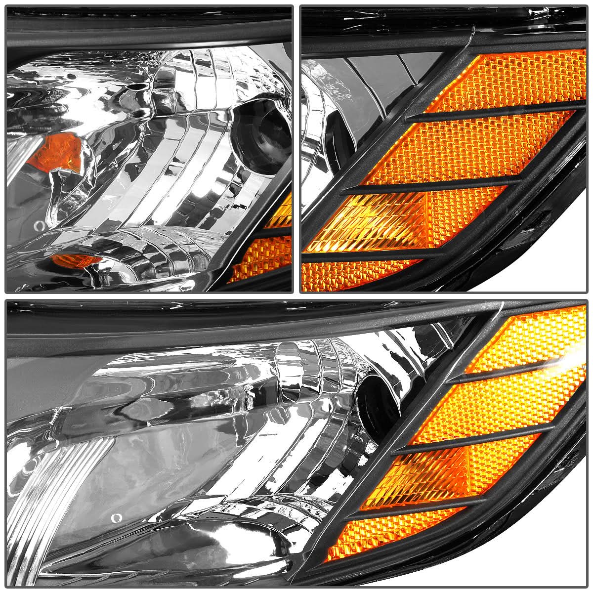 2010-2013 Kia Forte OE Style Left Headlight H7/H1 Bulb Type
