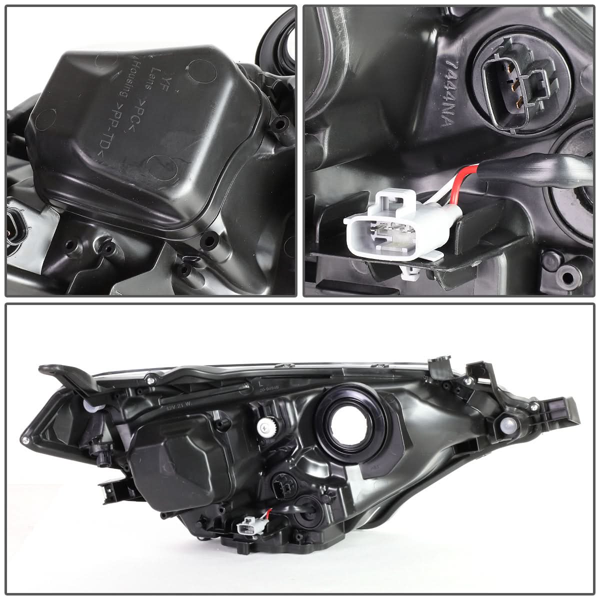 2014-2016 Toyota Corolla Sedan OE Style Headlights - Left Side 9005