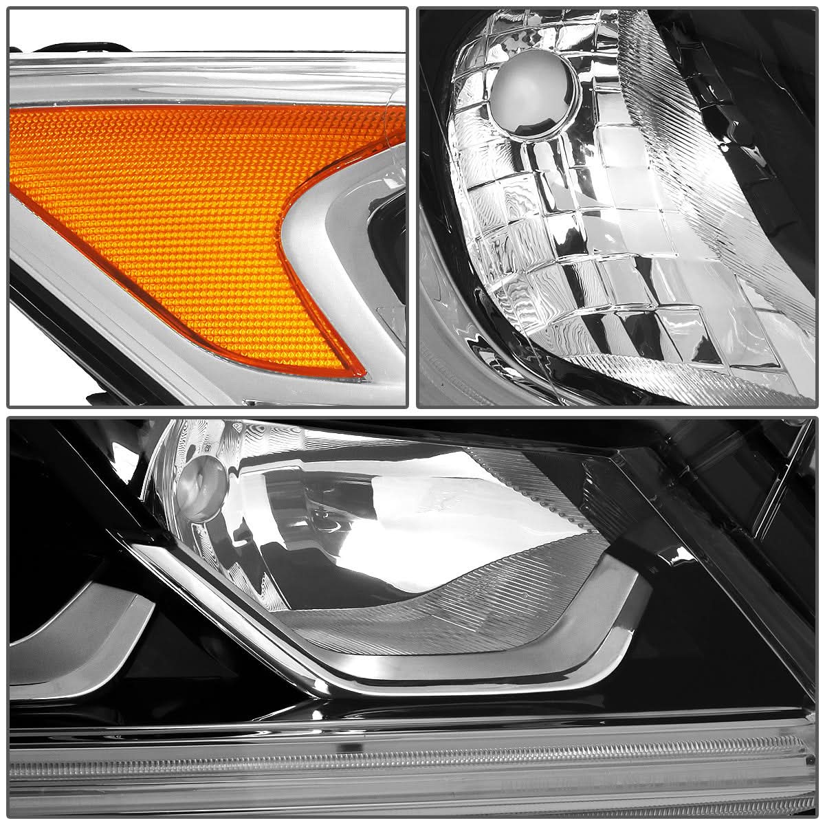 2016-2017 Honda Accord OE Style Halogen Headlight - Right Side