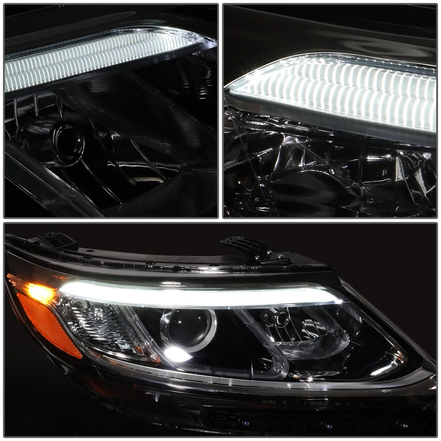 2014-2015 Kia Sorento OE Style Halogen Headlight w/ LED DRL - Right