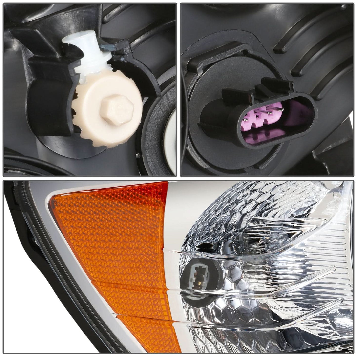 2012-2016 Chevrolet Sonic OE Style Right Side Headlight - Black Bezel