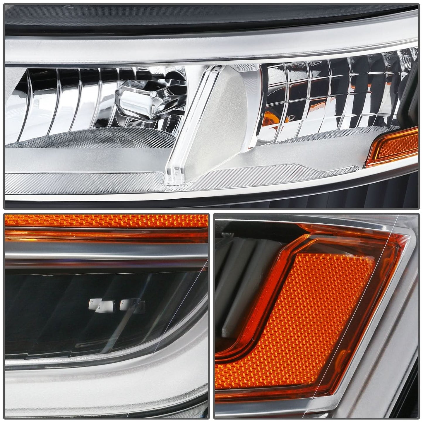 2016-2018 Ford Explorer OE Style LED DRL Headlight - Left Side