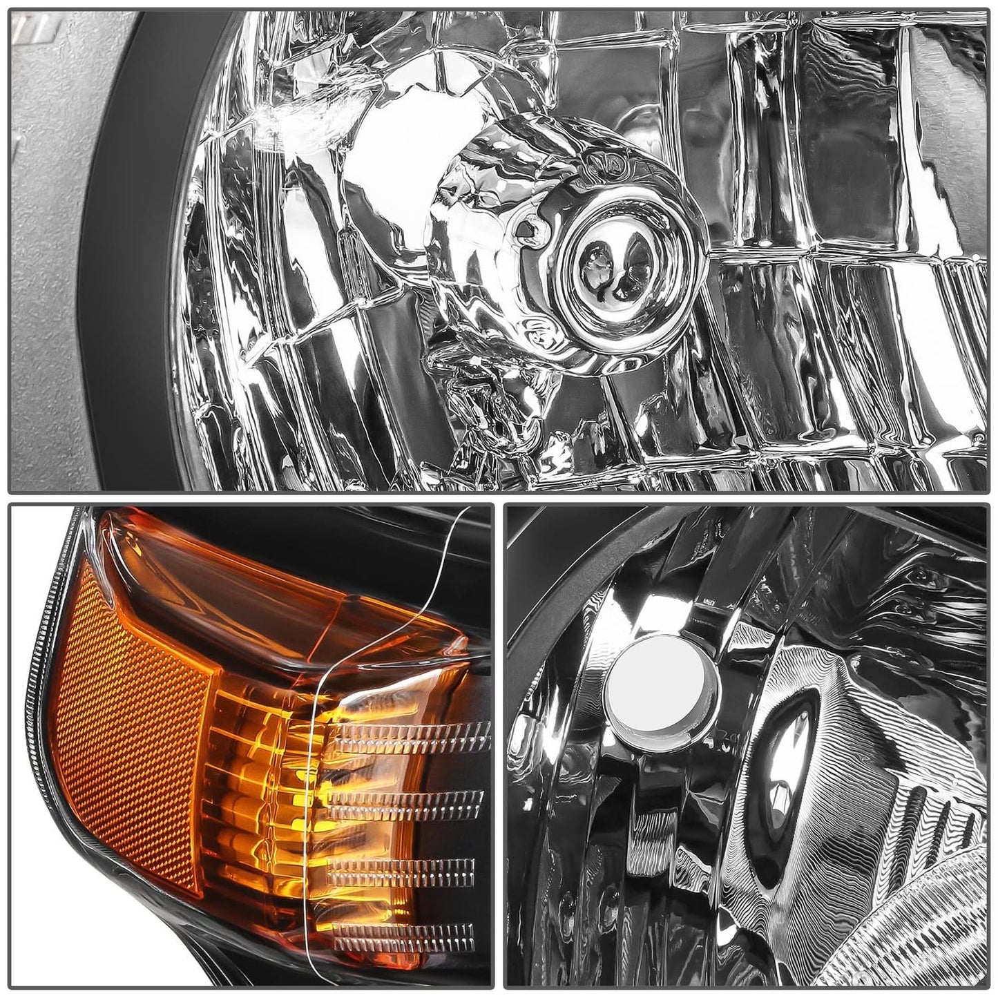 2010-2013 Toyota 4Runner OE Style Right Side Headlight - Black