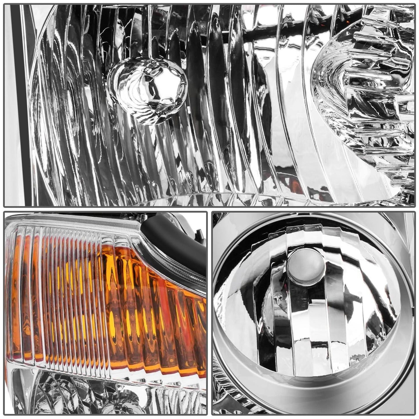 2008-2015 Nissan Titan OE Style Right Side Headlight - Amber