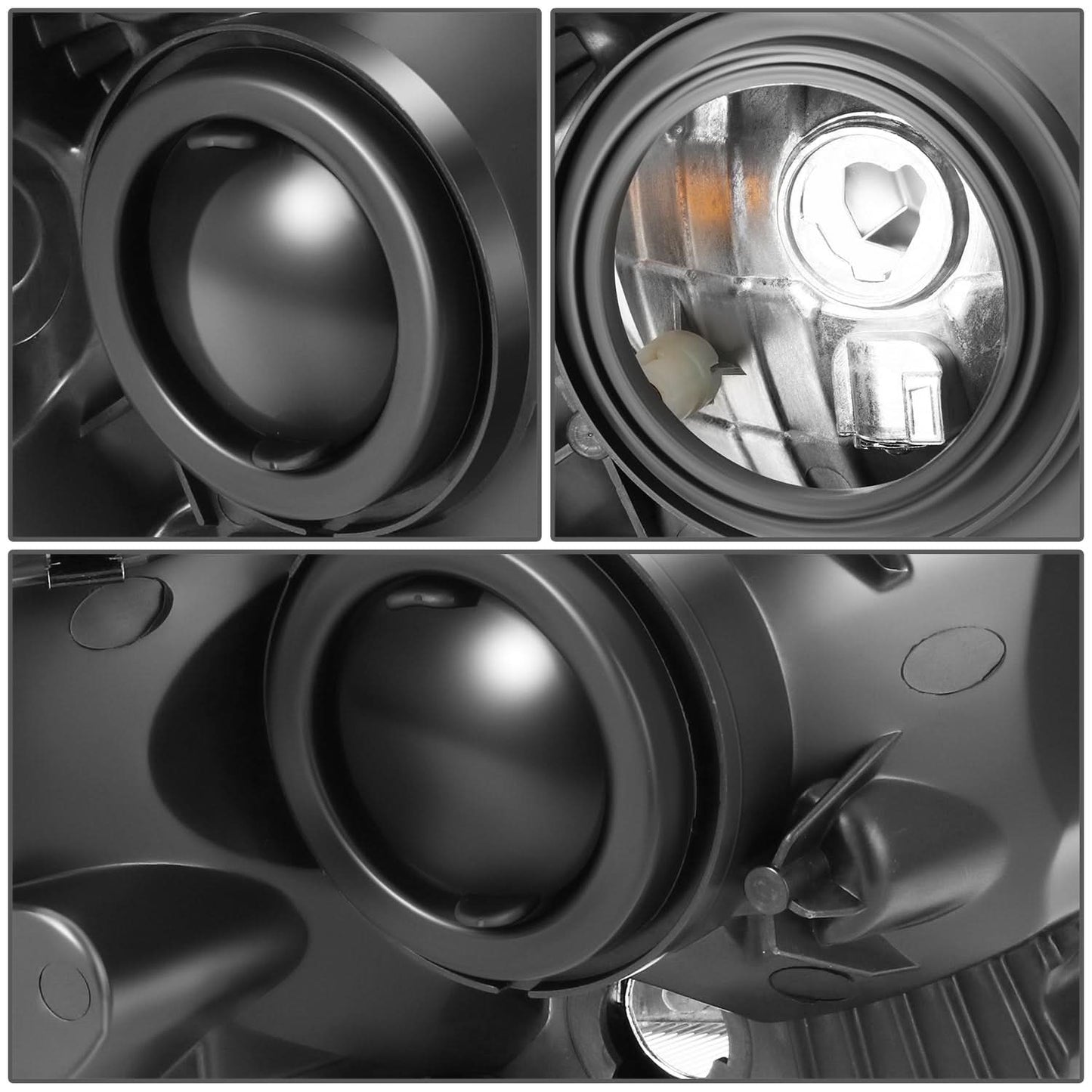 15-23 Ford Transit OE Style Black Housing Headlights - Left Side