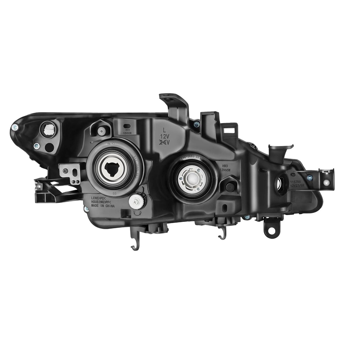 09-14 Murano OE Style Black Housing Headlights