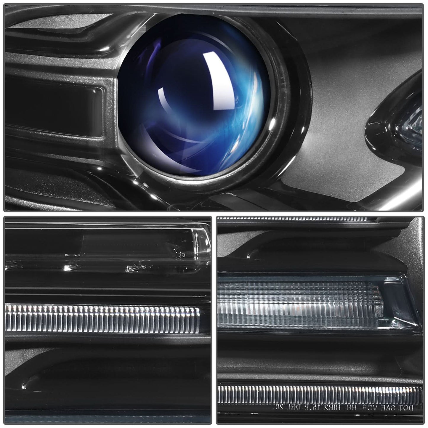 2015-2022 Dodge Charger OE Style Halogen Headlight - Right Side
