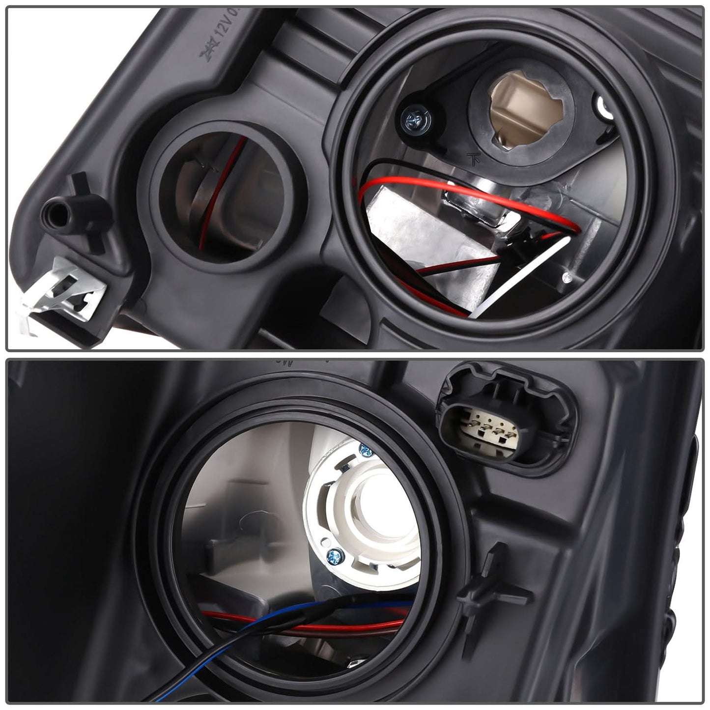 2015-2017 Ford Expedition OE Style Chrome Headlights Left Right Set