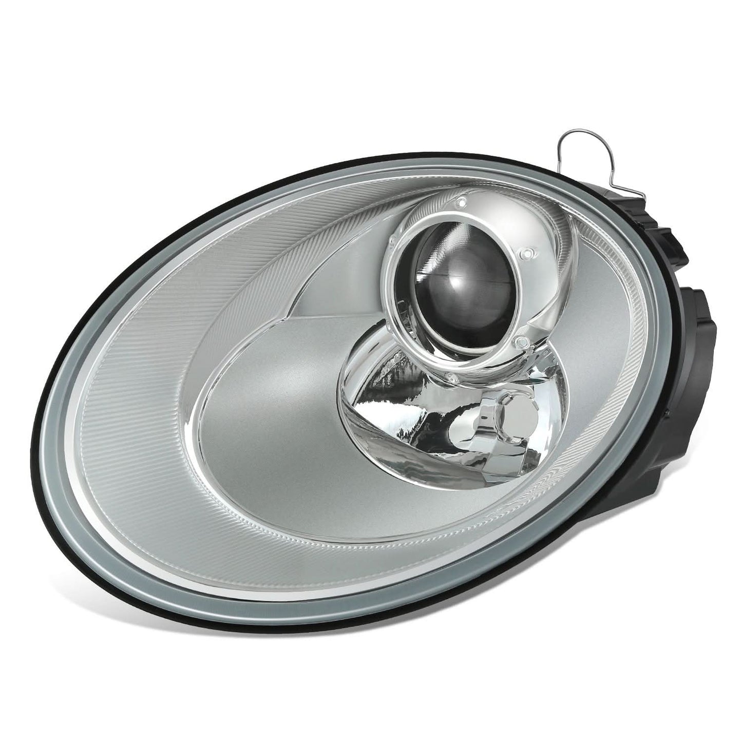 06-10 Volkswagen Beetle Projector Headlights - Chrome Housing Clear Lens