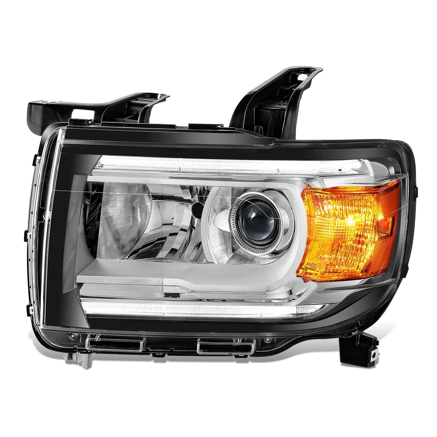 2015-2022 GMC Canyon Projector Headlights - Chrome Housing Left Front