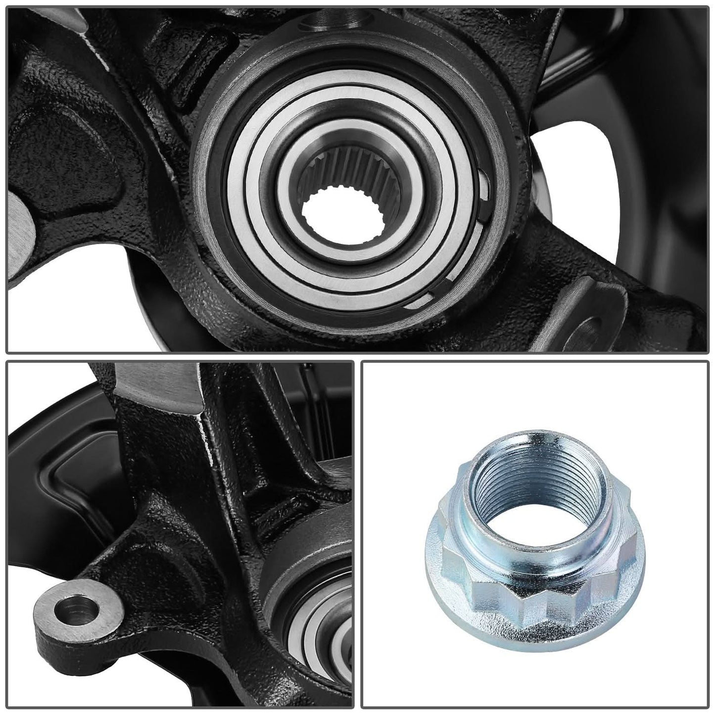 2014-2017 Toyota Corolla Front Right Loaded Knuckle Assembly