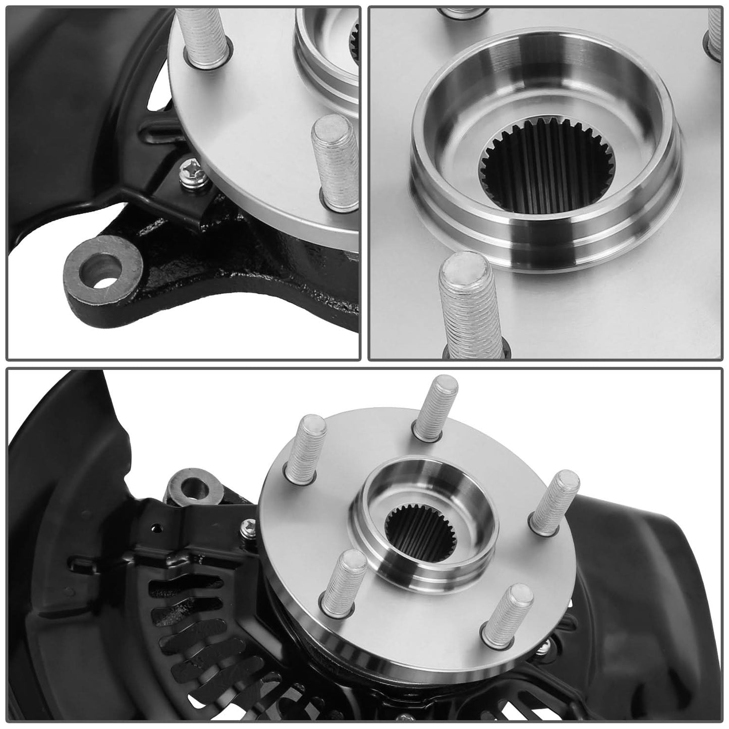 2010-2015 Lexus RX350 RX450H Front Right Loaded Knuckle Assembly