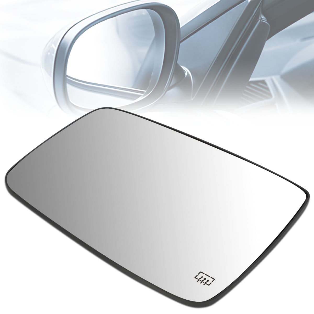 09-19 Dodge Ram OE Style Mirror Glass Lens Left Side Heated