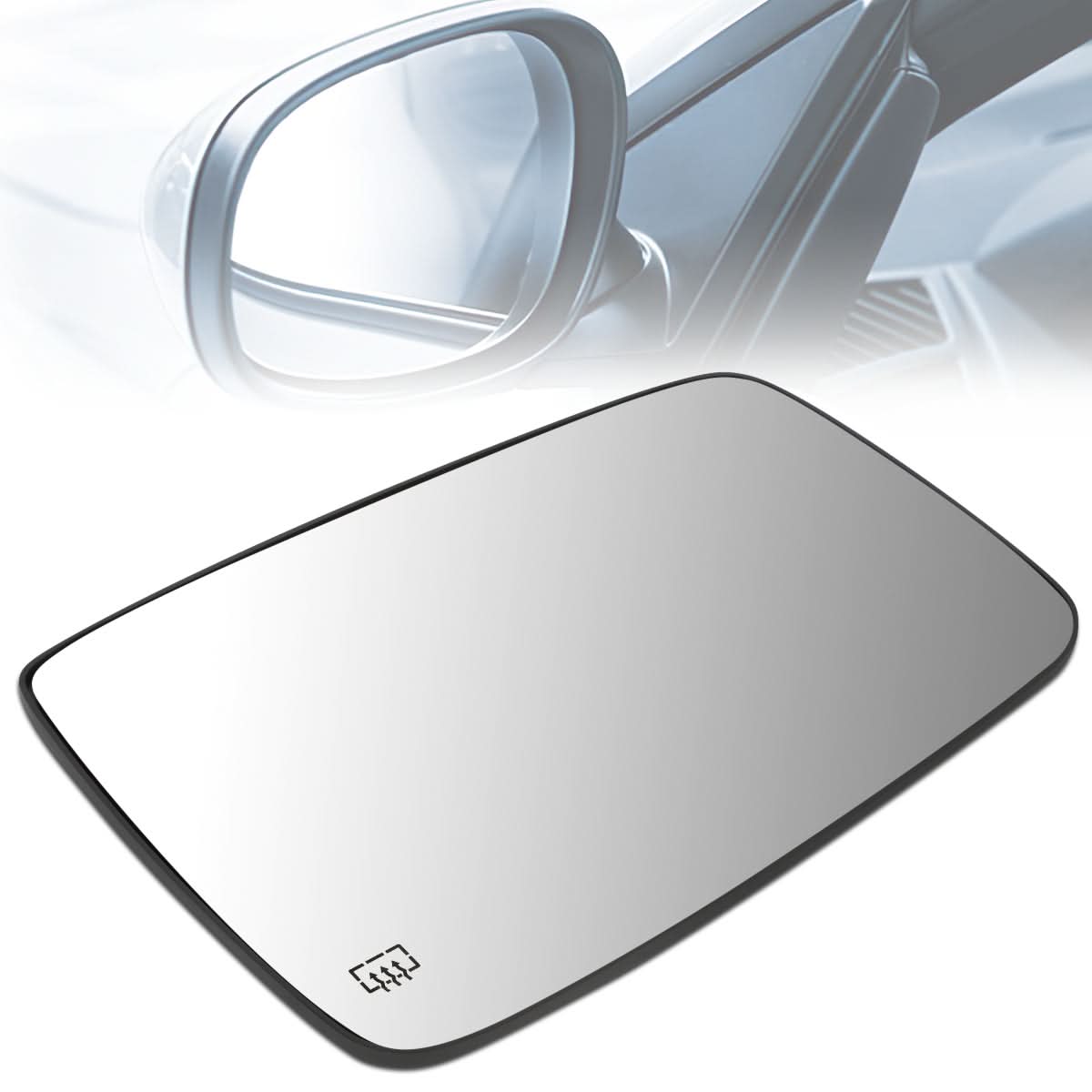 09-19 Dodge Ram OE Style Mirror Glass Lens Right Side Heated