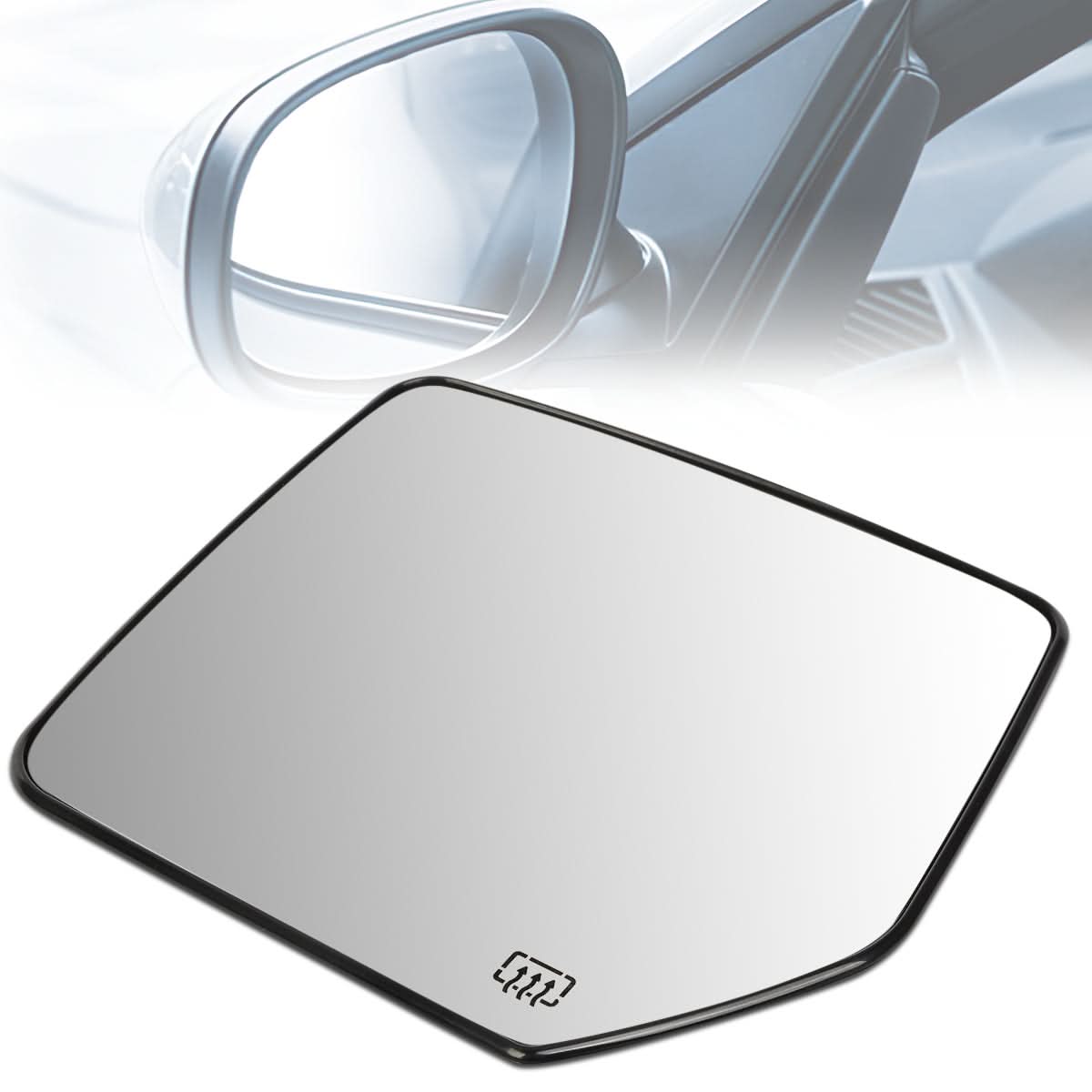 07-10 Dodge Nitro / 08-09 Jeep Liberty OE Style Heated Mirror Glass Lens - Left