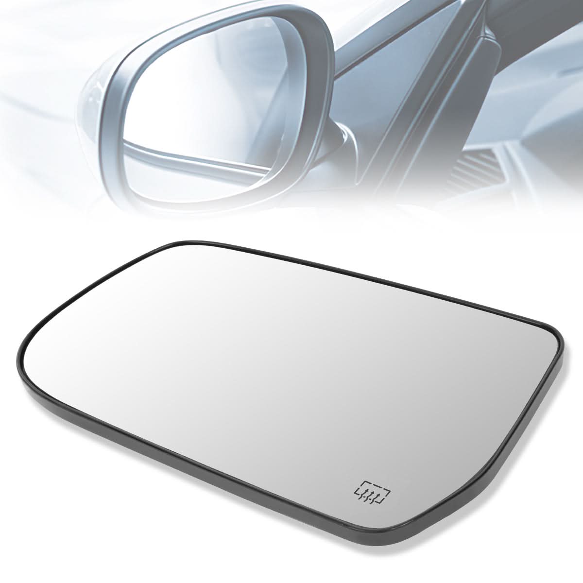 10-17 Chevrolet Equinox OE Style Heated Mirror Glass Lens - Left
