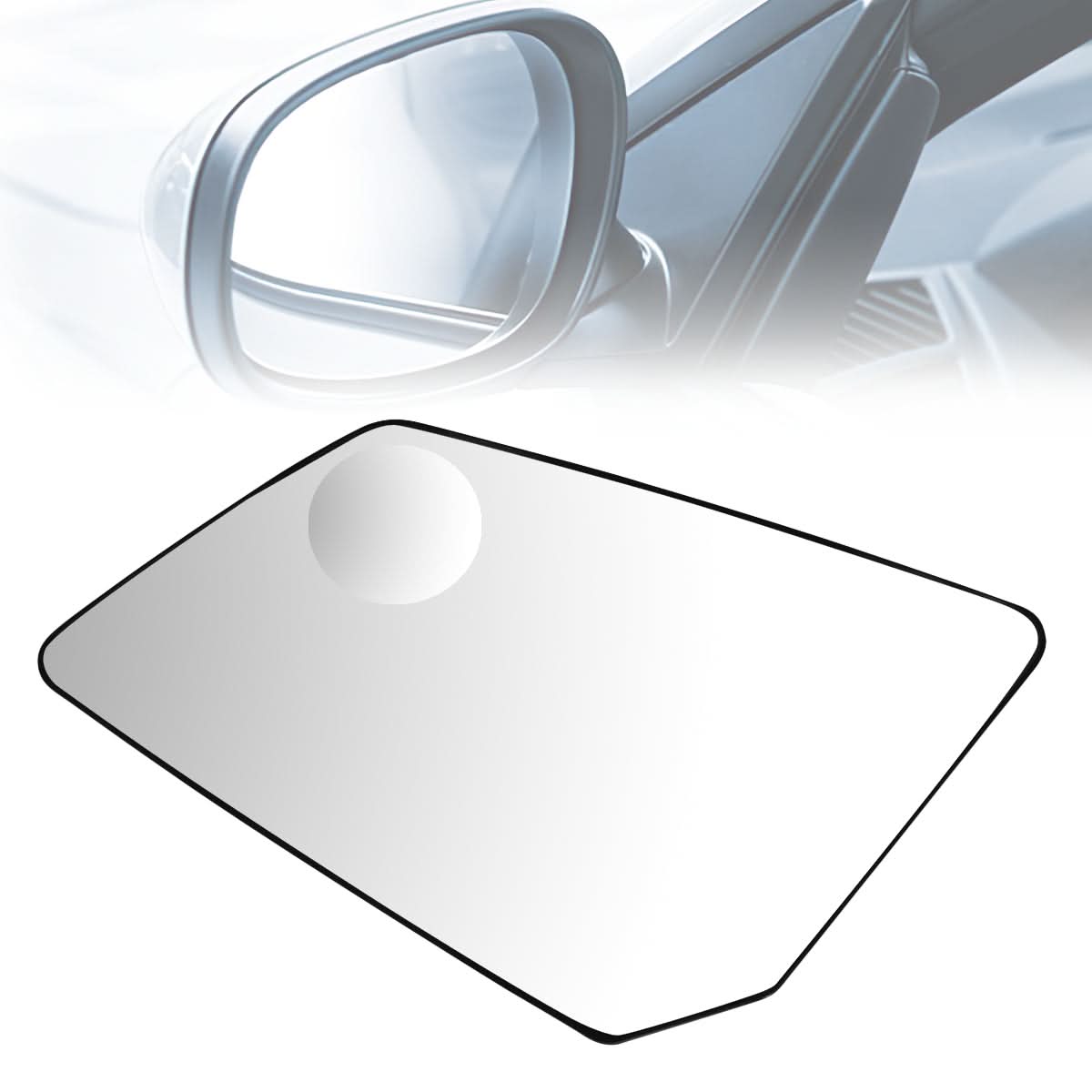 09-17 Chevrolet Traverse Mirror Glass Lens - OE Style Left Side