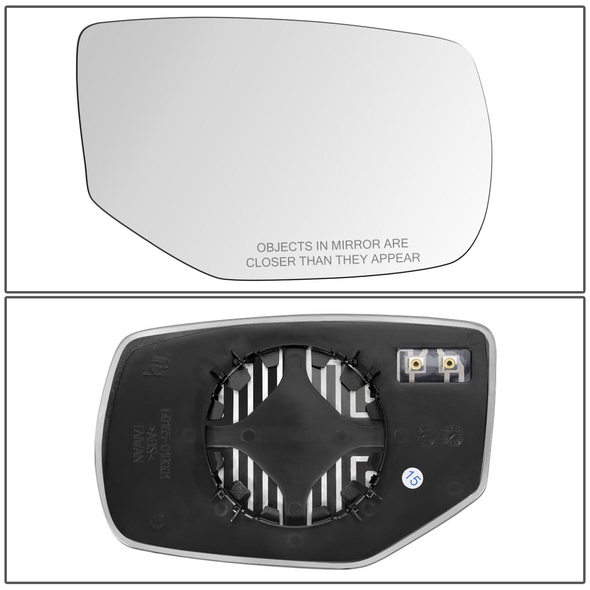 2013-2015 Honda Accord OE Style Right Mirror Glass Lens with Heated