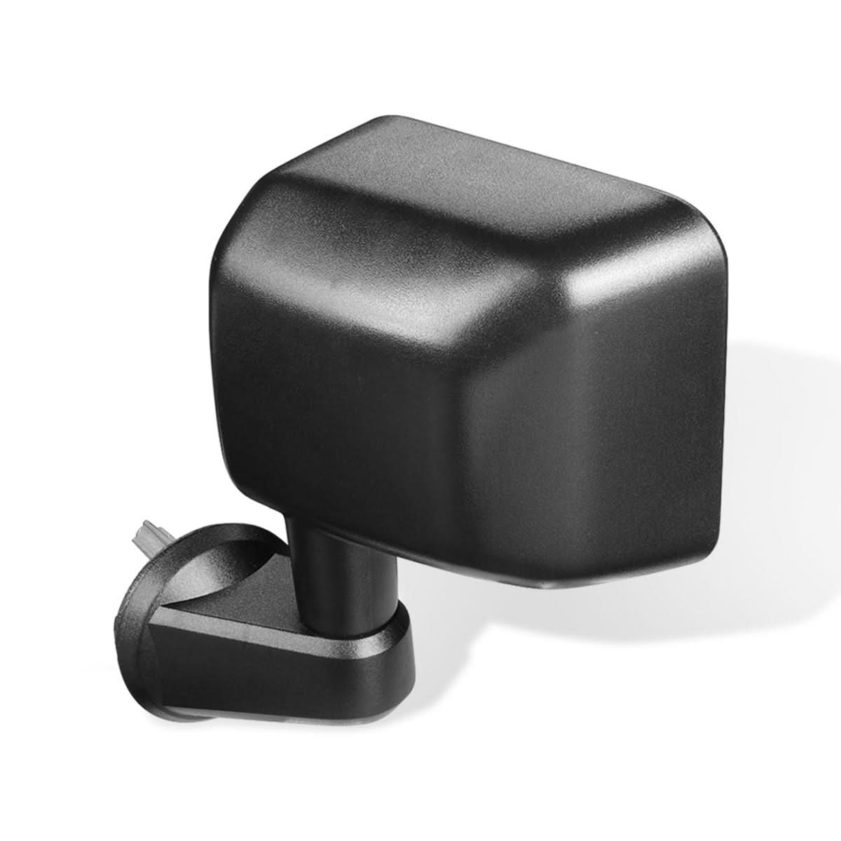 07-18 Jeep Wrangler JK OEM Manual Side Mirror Left Textured Black