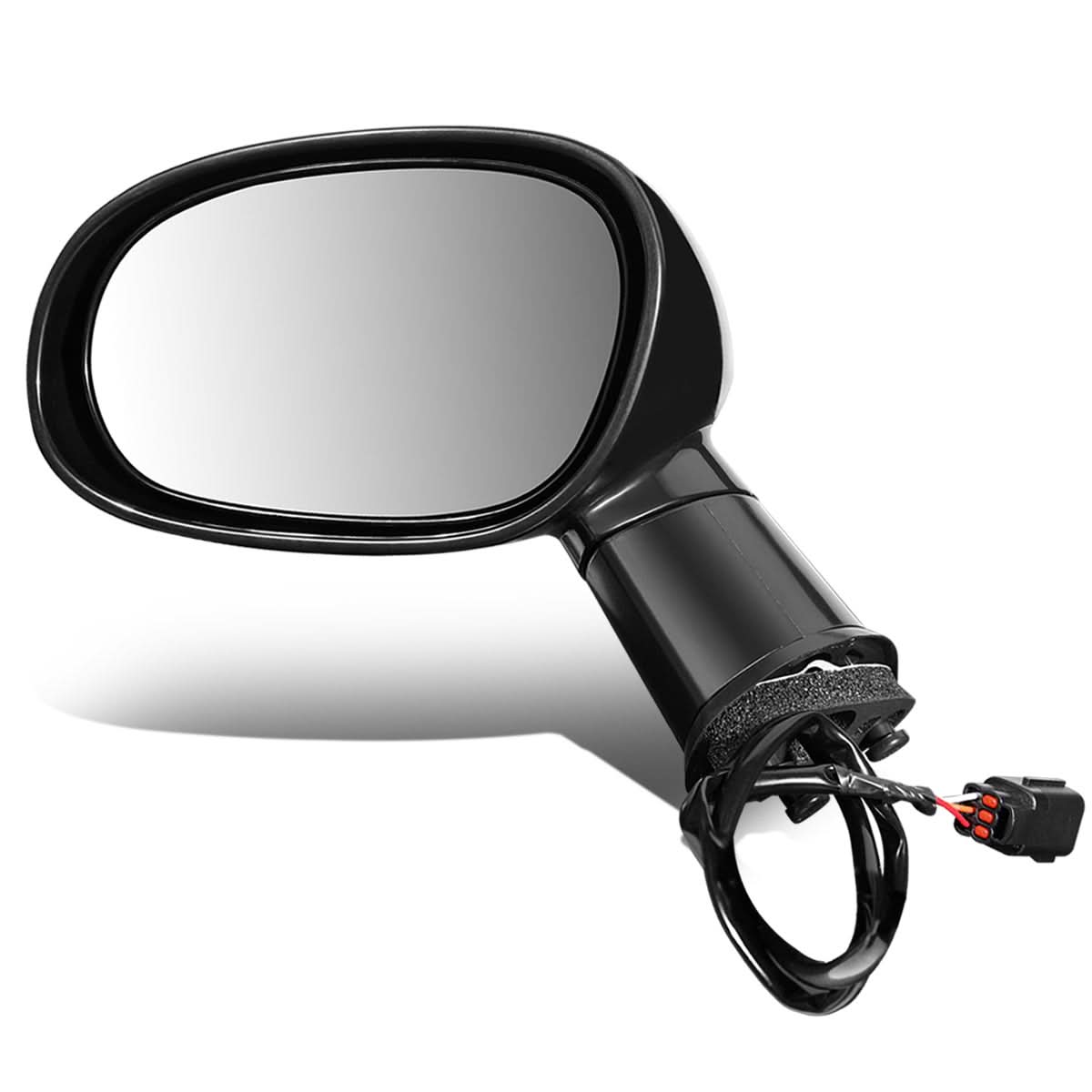 2008-2014 Dodge Challenger OEM Powered Left Side Mirror - Paintable