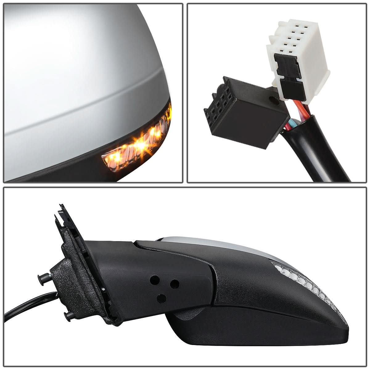 2011-2013 Jeep Grand Cherokee OEM Powered Heated Side Mirror Left