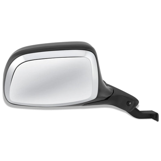 92-97 Ford Bronco F-150 F-250 F-350 OEM Manual Chrome Right Mirror