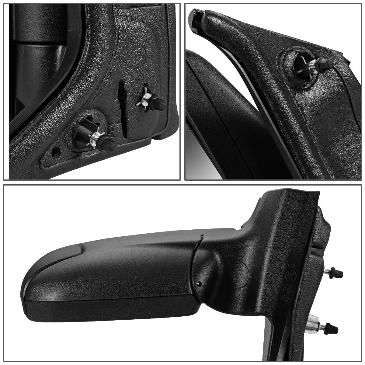 15-19 Ford Transit OEM Folding Side Mirror Right Manual Black
