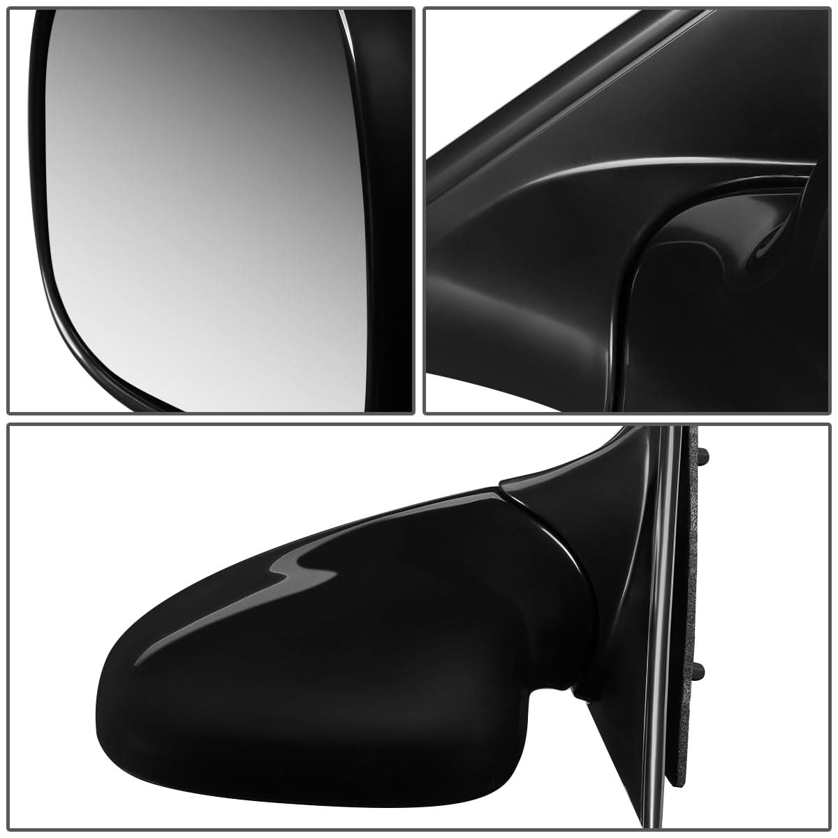 94-97 Chevy Blazer S10 GMC Jimmy Sonoma OEM Left Side Mirror Black