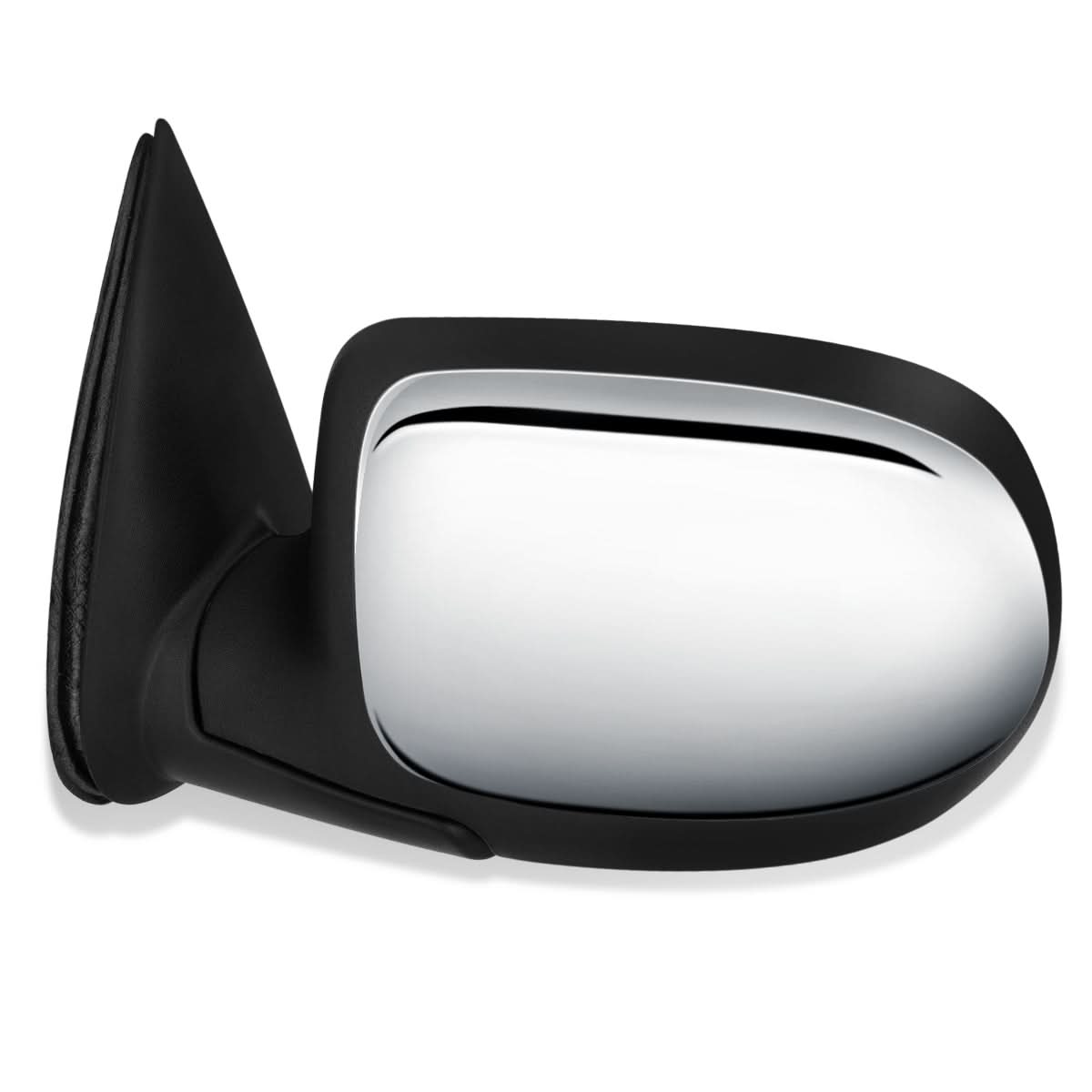 99-02 Chevy Silverado GMC Sierra Powered Side Mirror - Black Left