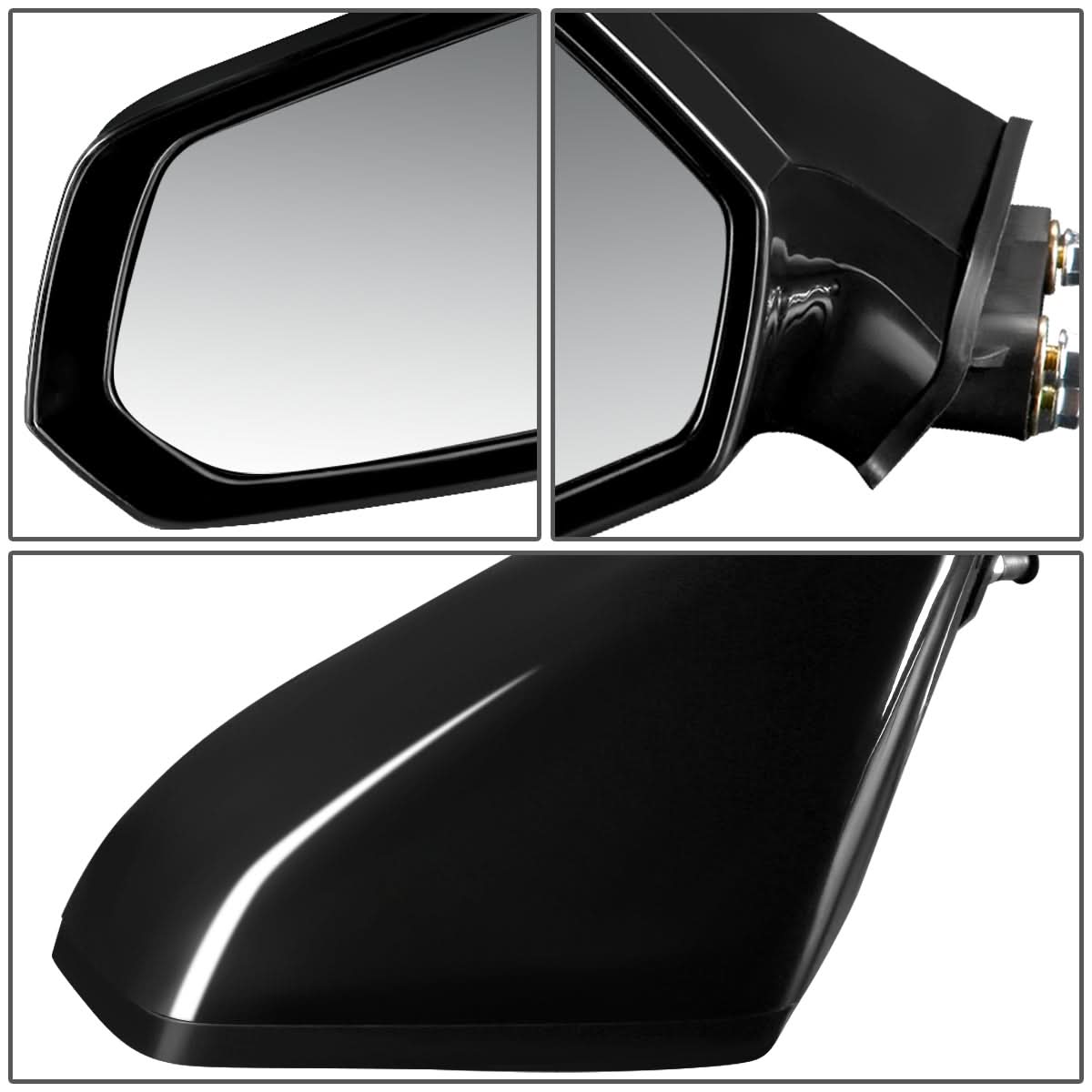 2010-2015 Chevrolet Camaro OEM Powered Paintable Side Mirror Left