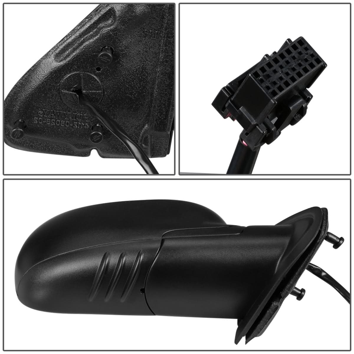 02-08 Chevrolet Trailblazer OEM Powered Heated Side Mirror Right