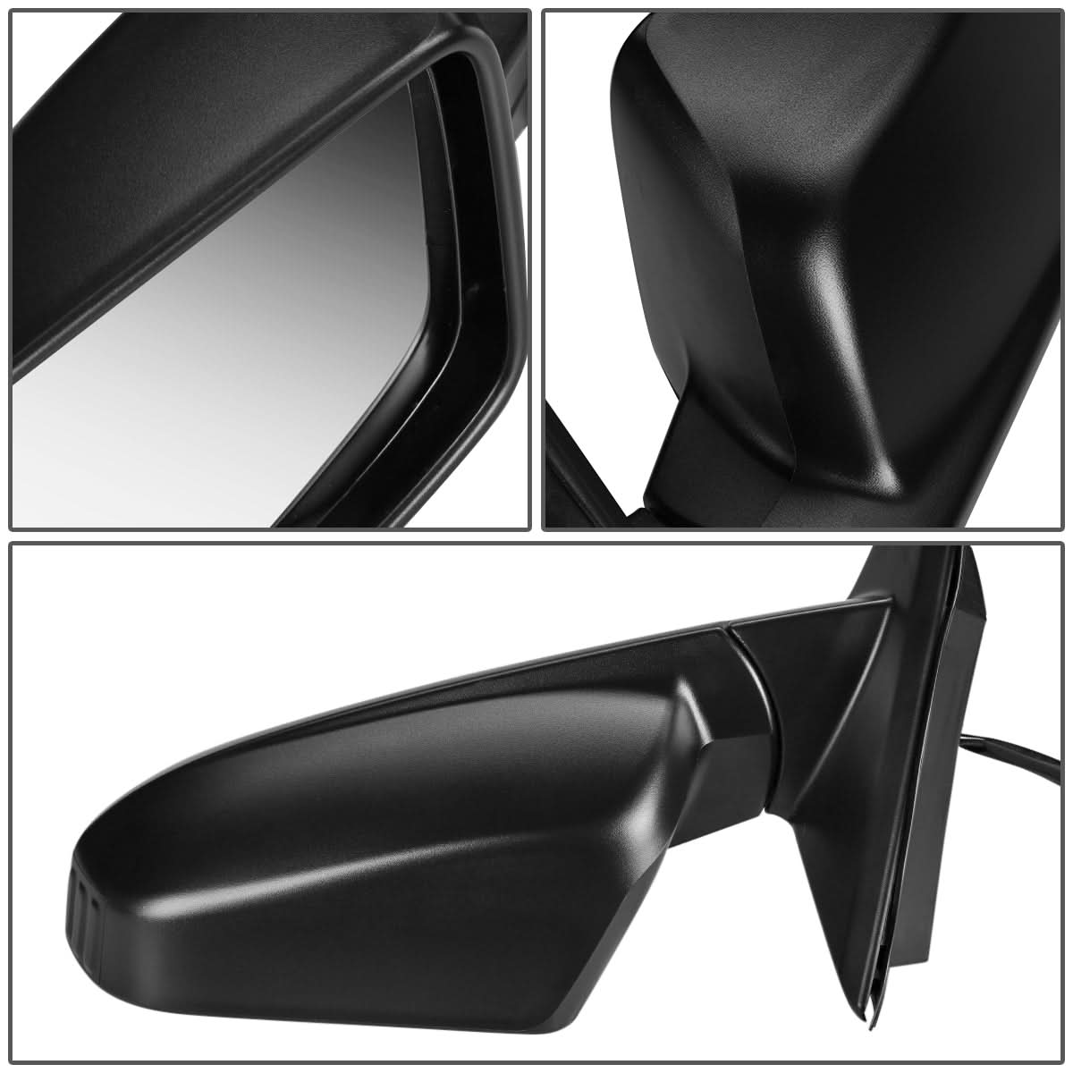 2007-2011 Honda CR-V OEM Powered Heated Side Mirror Left Black