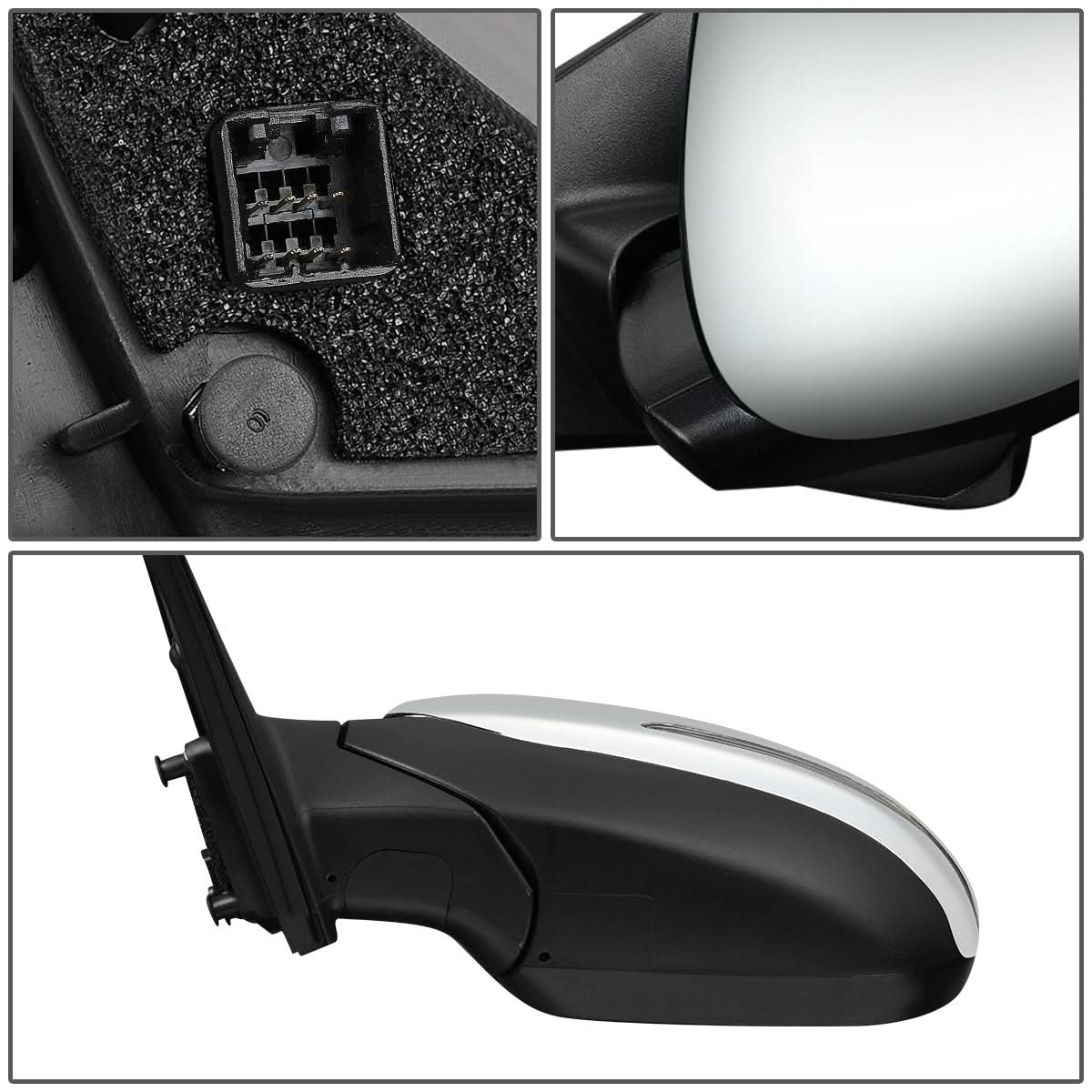 2011-2015 Kia Optima OEM Powered Heated Mirror w/ Signal - Left